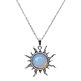 Ladywowu Opal Necklace, October Birthstone Necklace