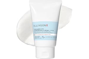 Illiyoon Ceramide Ato Concentrate Cream | Moisturizer for Dry & Sensitive Skin, 100hr Lasting Hydration, For Face & Body, Gentle for Infants, Moisture Barrier Repair, Vegan Certified, 6.76 fl.oz.