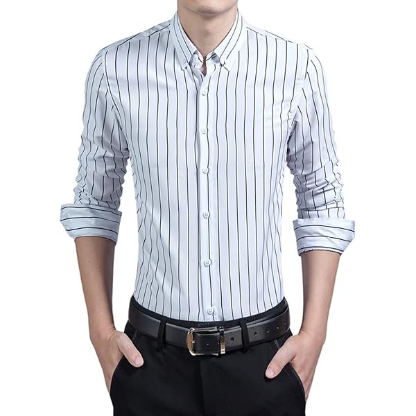 SOLY HUX Men's Summer Eyelet Embroidery Button Down Shirt - Casual Short Sleeve Vacation Top - View #5