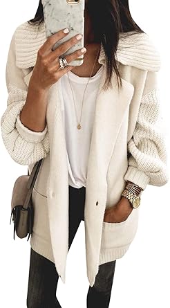 white cardigan sweater amazon