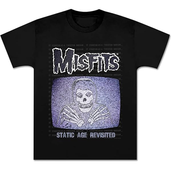 Misfits Shirt Rock Vintage for Youth Want Your Skull Graphic