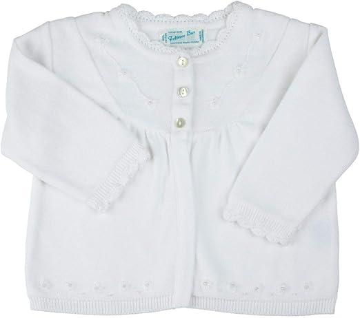 white dressy cardigan