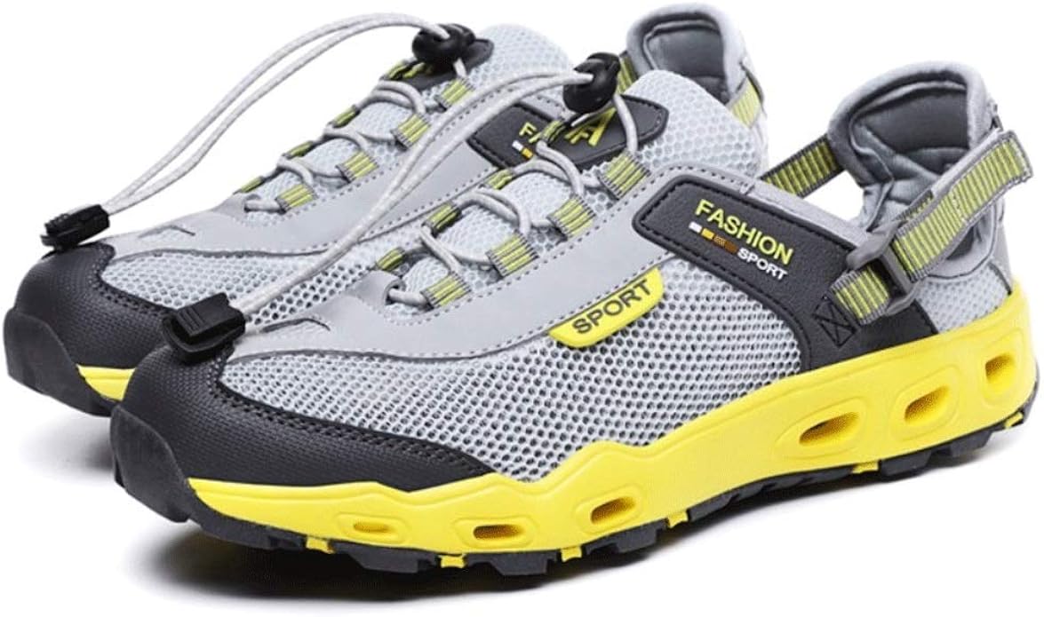 Aleader Summer Men Breathable Beach Walking Shoes 2016 Male Slip On Flat Boat Comfort Quickly 