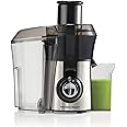 Hamilton Beach Juicer Machine, Big Mouth Large 3” Feed Chute for Whole Fruits and Vegetables, Easy to Clean, Centrifugal Extr