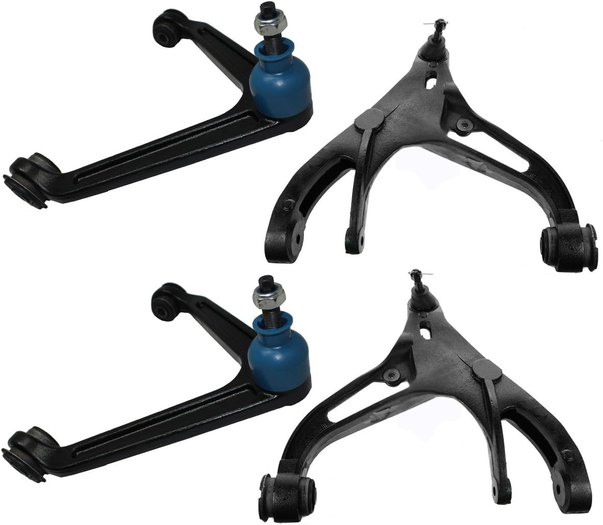 Front Upper & Lower Control Arm for 2002 2003 2004 2005 Dodge Ram 1500