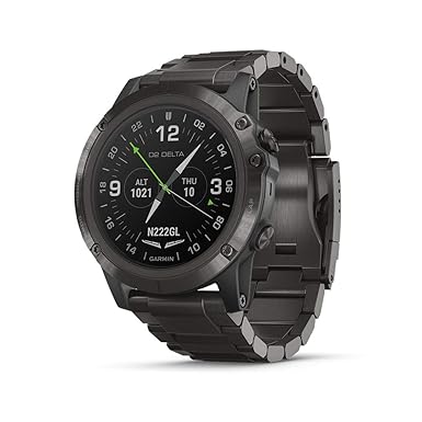 Garmin D2 Delta GPS Pilot Watch, Incluye Reloj Inteligente ...