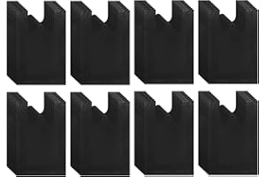 KRIZJUES Sanitary Napkin Disposal Bags 800pcs Women Personal Disposal Bags Sanitary Waste Bags With Handles for Feminine Products Sanitary Napkin Storage Bag (Black)