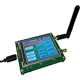 Upgraded MAX2870 Rf Signal Generator Source 23~6000Mhz High Precision Frequency 2.8 inch Touching Screen Single Point Sweep Mode Data Cable SMA Female Counter-Control Noise Source
