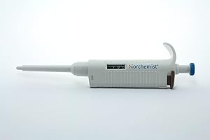 Norchemist Micropipette, Lab Single Channel Micro Pipettes, Adjustable Variable Volume, Autoclaveable, 5 Different Sizes (10-