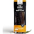 TX Biltong Beef Slab - 8oz Traditional Flavor & Air Dried Whole Slab USDA-Selected Beef Biltong - Keto & Paleo-Friendly High Protein Snack - Gluten & Sugar Free, No MSG, No Preservatives - Made in USA
