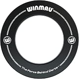 Winmau Printed Black Dartboard Surround for Bristle Boards 43.6cm Inner view 2