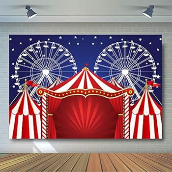 Backgrounds Joypark Circus Tent Photo Booth Backdrop Background