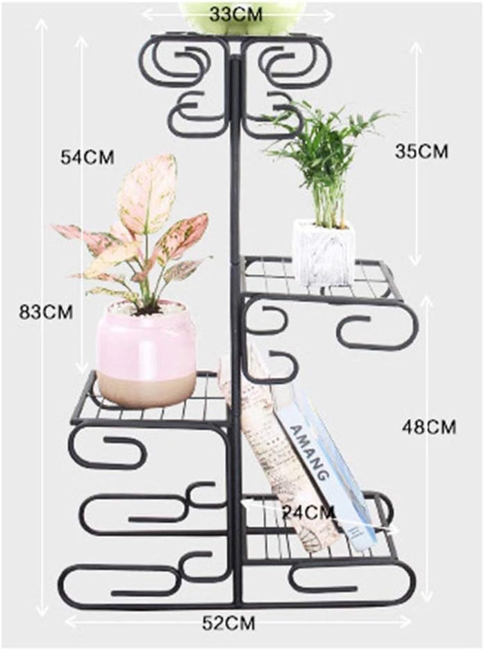 Guolipin Blumenregal Inicio Planta Metal Forma de árbol Plantas de ...