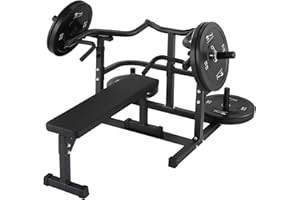 TROPOW Chest Press Machine,1250LBS 2-Side Independent Bench Press for Home Gym, Adjustable Arm Positions– Heavy Duty Chest Wo