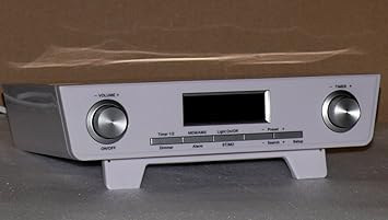 Terris Küchenradio in weiss - Unterbauradio FM AM Radio mit Timer & Alarm Funktion