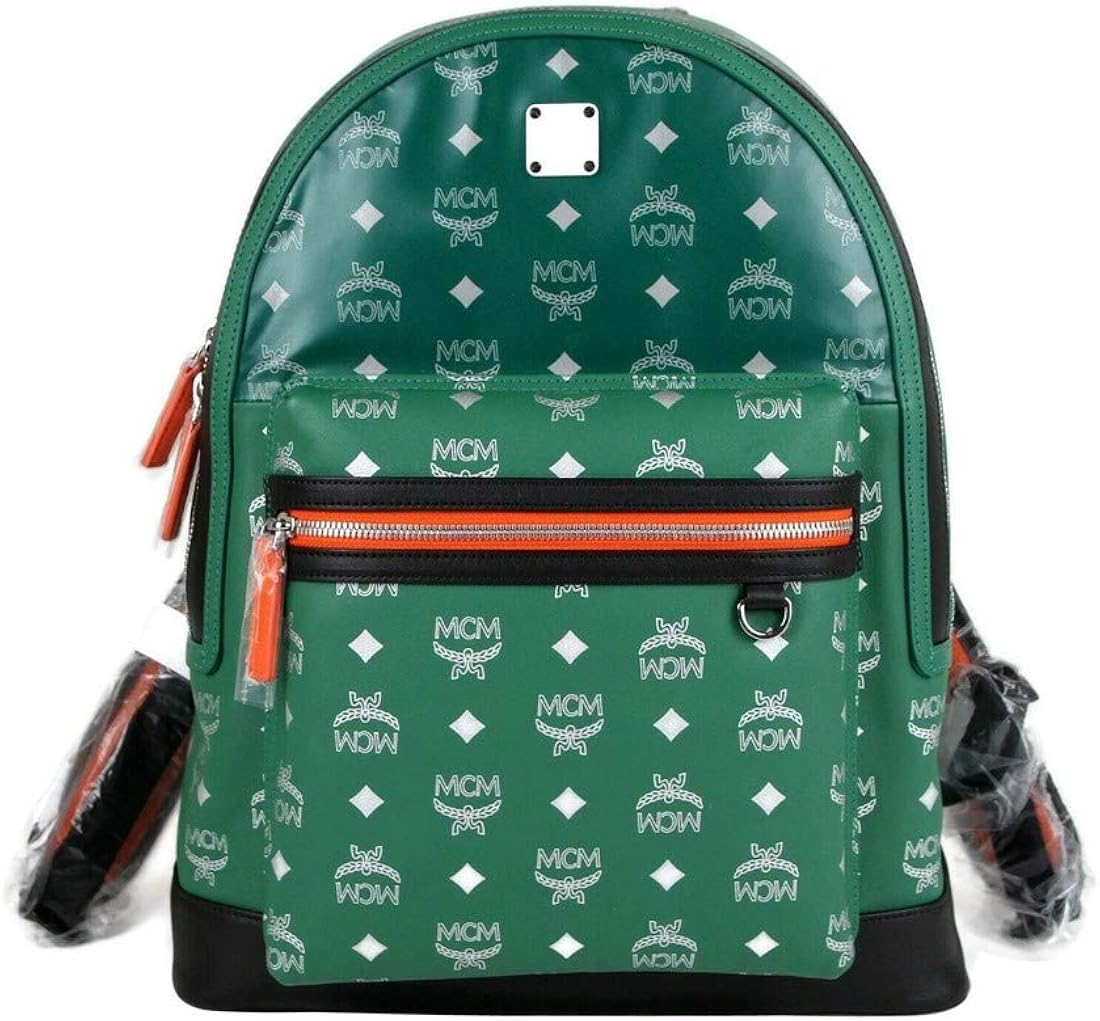 mcm backpack green
