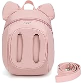CFX Toddler Backpack Leash, Anti Lost Toddler Leash with Safety Handle, Attractive child leash((Flying Pig))
