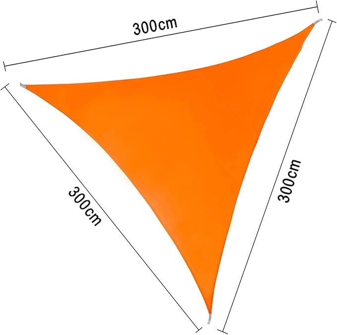 sonnensegel 3x3x3 wasserdicht