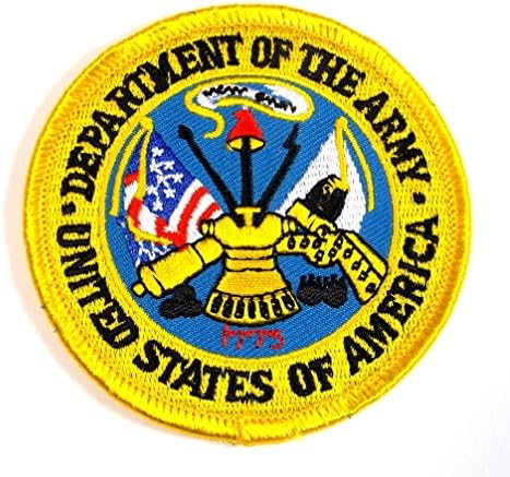 Department Of The Army 1775 U.S.A. Military Embroidered Patch Iron Sew AKPM1061