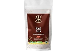 Shiva Organic Ragi Atta - 1.5 kg | Finger Millet Flour | High Protein, Gluten-Free | Stone Ground, Ancient Grain | Sourced from Nature