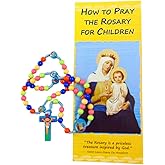 Westman Works How to Pray the Rosary Gift Set with Childrens Prayer Pamphlet