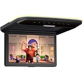 XTRONS 10.2 Inch Car Overhead Player, Supports HDMI, WiFi, Built-in Speaker | 1280*720 IPS Screen Flip Down Car Roof-Mount Monitor, Support HDMI, USB, AV Input, In-Car Entertainment