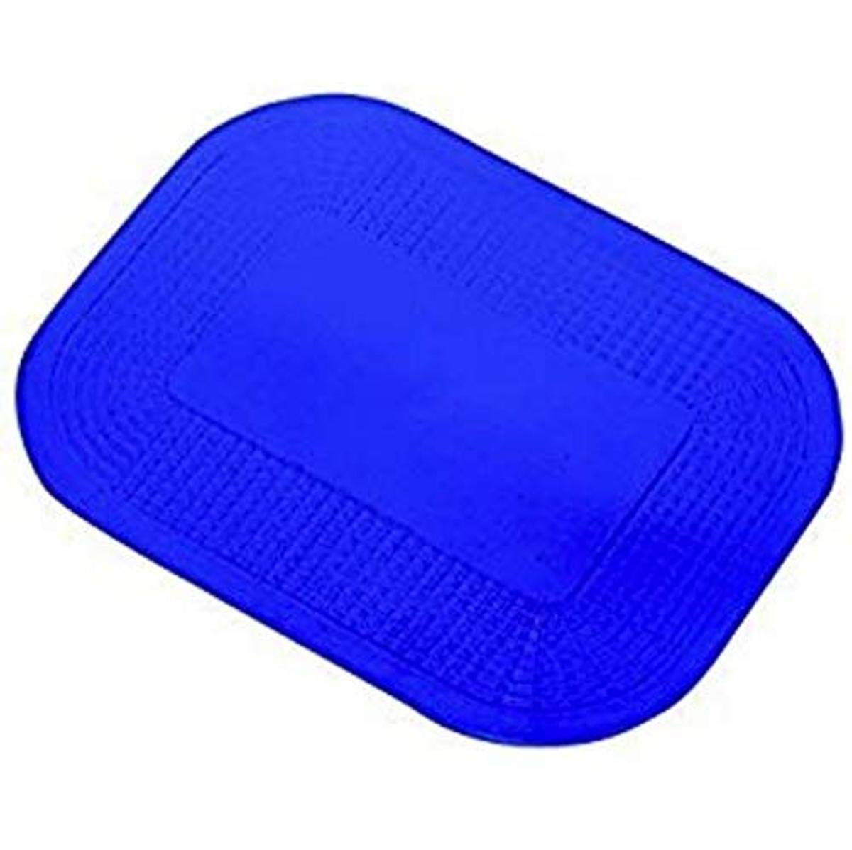 Dycem Non-Slip Mat, Ideal Daily Living Aid for Independent Living and Caregivers, Designed to Address Stabilization and Gripping Problems Found Around The Home, Blue Textured Pad 10" x 14" x 1/8": Industrial & Scientific
