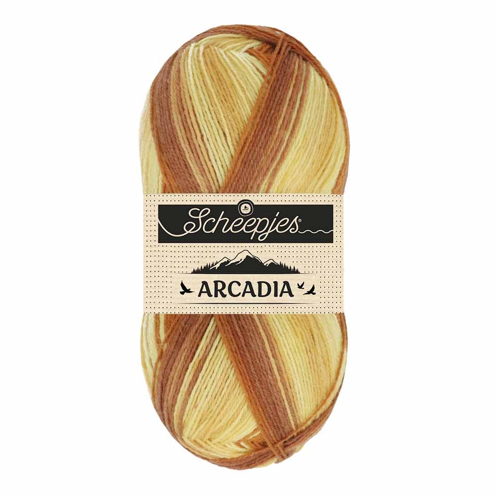 Scheepjes - Scheepjes Arcadia 903 Savannah - Resistant Sock Yarn - 1x100g
