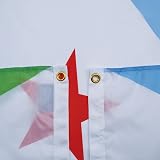 AZ FLAG Djibouti Flag 3x5 ft Polyester 100D with 2 Brass Eyelets view 2