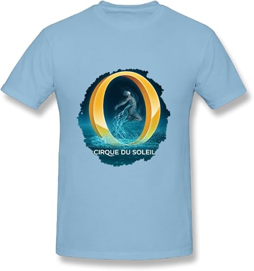 Adult Cirque Du Soleil O Poster T Shirt RoyalBlue Clothing