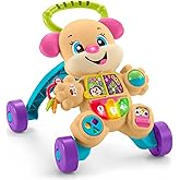 Fisher-Price Baby Toy Laugh & Learn Smart Stages Sis Walker with Educational Music Lights & Activities for Infants Ages 6+ Mo
