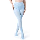 Silky Toes Women's 60D Soft Opaque Tights 1-2 Pairs -Black White And Colored Stockings for Women