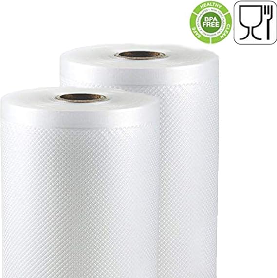 Palucart - 2 Rollos para envasar alimentos al vacío: Amazon.es ...