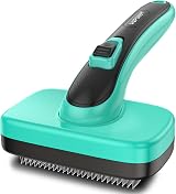 WOPQAEM Dog Brush Self Cleaning Slicker Grooming for Pets Green view 1