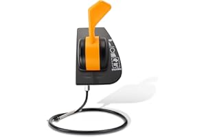 MOTOALL GY21983 Throttle Choke Cable for JOHN DEERE D100 D105 D110 D120 X105 X115R X125 X145 Replace for GY21307, GY21623