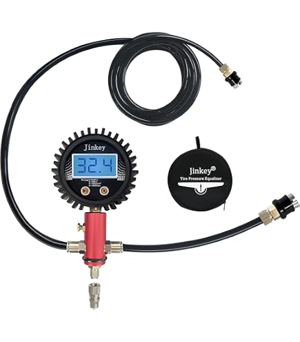Crossfire Dual Tire Pressure Equalization System | 85 PSI Kit | Balances Tire Pressure | Easy Installation