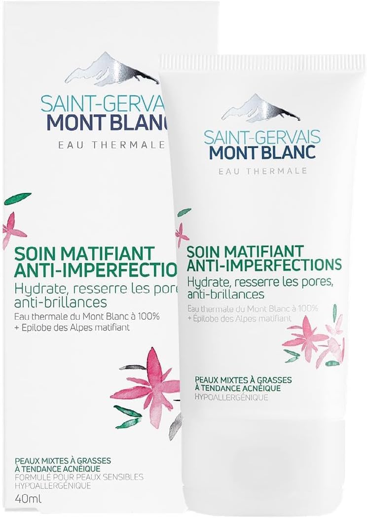 Saint-Gervais Mont Blanc - Anti-Imperfection Matifying Face Care for Combination to Oily Acne-Prone Skin - 40 ml
