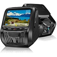 Dash cam, 1080P Full HD Dashboard Camera with Super Night Vision 3 Inch IPS Screen Car Camera G-Sensor, WDR, Loop…