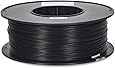 Inland 1.75mm Black PLA 3D Printer Filament - 1kg Spool (2.2 lbs)