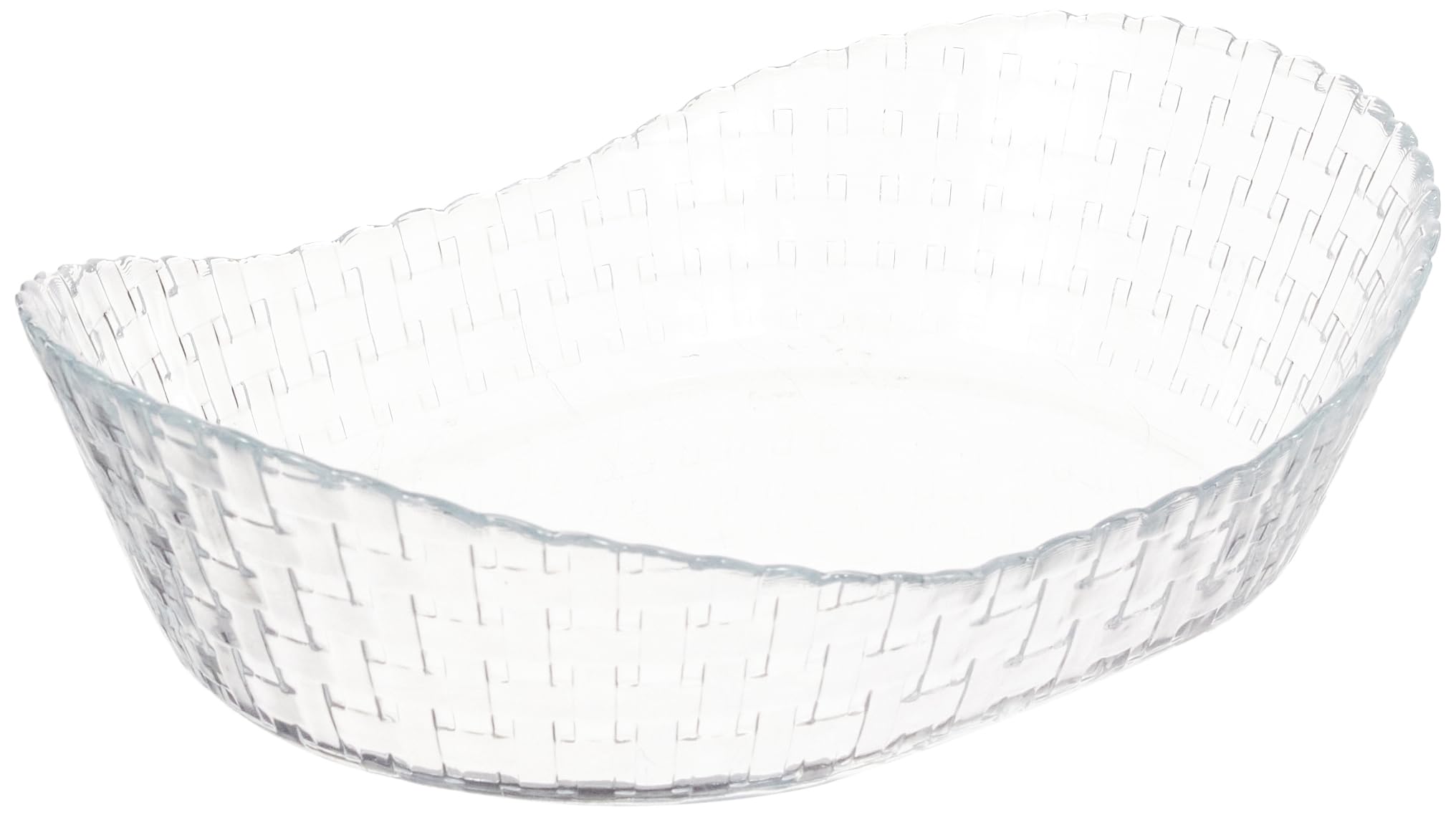 PASABAHCE Habitat 1 Glass Boat Shape Oval Bowl Bowl BOL Schale Cappa BOL Taco Glass Bowl 260MM 10.25" 10585