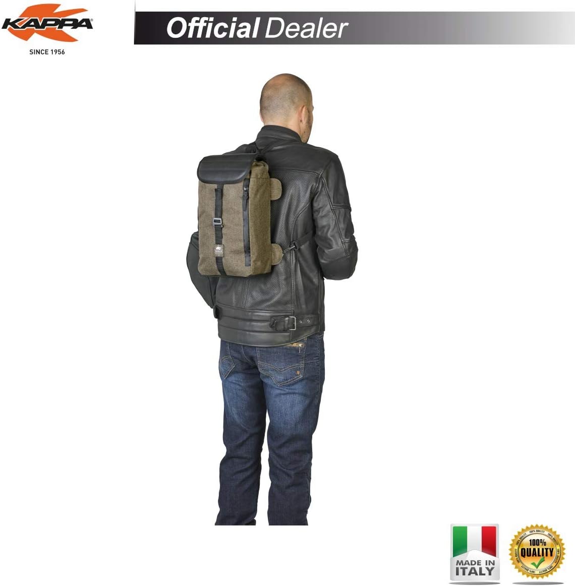 Kappa RB301 Motorcycle, Black - Image 3