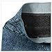 Goldensat Autumn Women's Imitate Cowboy Legging Style Winter Denim Look Pants M Blue