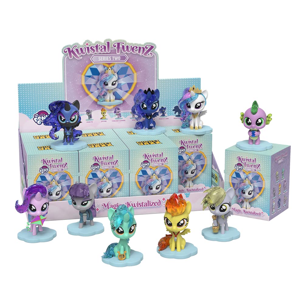 Mighty Jaxx Kwistal Fwenz x My Little Pony Series 2 | Blind Box Toy Collectible Figurines | One Pack - Contains One Random Figure