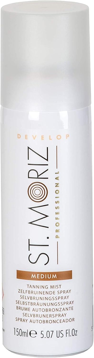 St Moriz Original Instant Tanning Mousse Fast Drying Vegan Fake Tan, Medium, 150 ml, Bronze, 150 ml (Pack of 1)