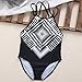 YXTech Sexy One-piece Suit Women Swimsuit Swimwear Bikini (2XL)