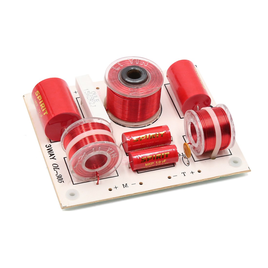 sourcing map 250W Crossover Filter Frequency Divider for 3-Way Audio System