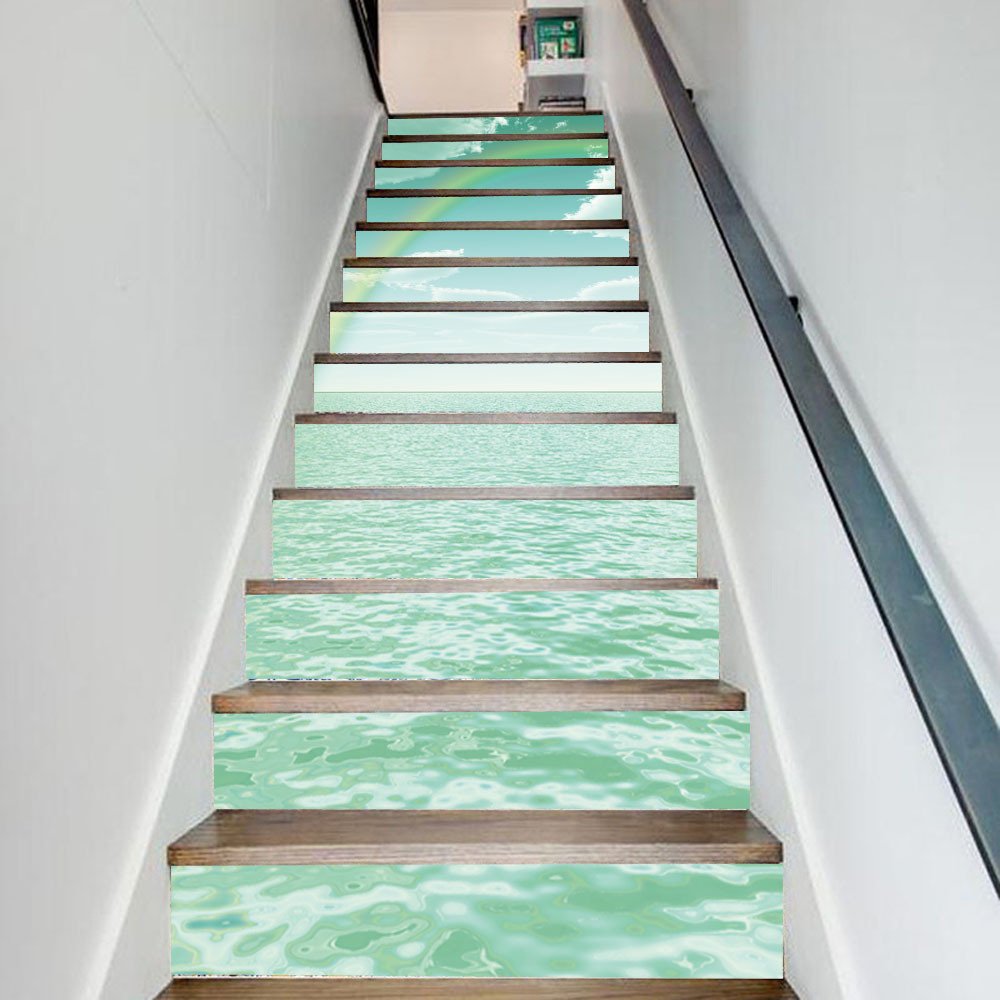 Decorazioni Per Interni Xmh Shop Scale Autoadesiva Carta Da