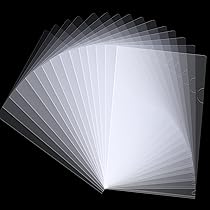 200 Pack Document Clear Plastic Folder Copy Safe Project Pocket L-Type US Letter Size A4 Paper Sleeves Folders In Transparent With 30 Pieces Index Tabs - View #7