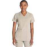 Dickies V-Neck Scrub Top with 5 Pockets Shirttail Hem and Bi-Stretch Technology DK875