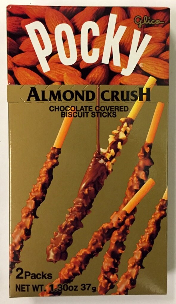 Glico Pocky Almond Crush, 1.30-Ounce
